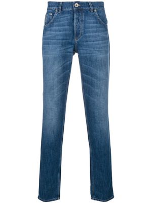 Brunello Cucinelli slim-fit jeans - Blue
