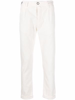 Jacob Cohen corduroy straight-leg trousers - White