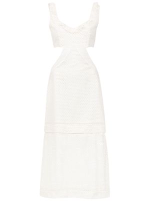 Olympiah Fellari midi dress - White