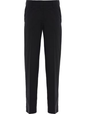 Prada straight wool trousers - Black