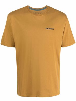 Patagonia logo-print short-sleeved T-shirt - Yellow