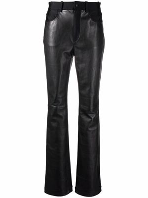 Alexander Wang high-waisted panelled trousers - Black