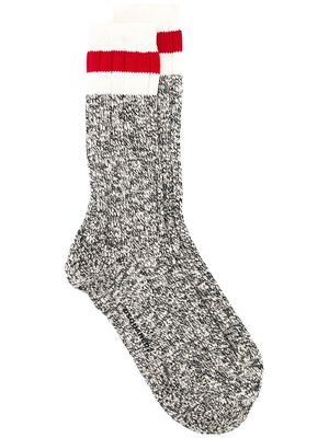 Dsquared2 striped detail socks - Grey