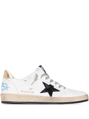 Golden Goose Ball Star leather sneakers - White