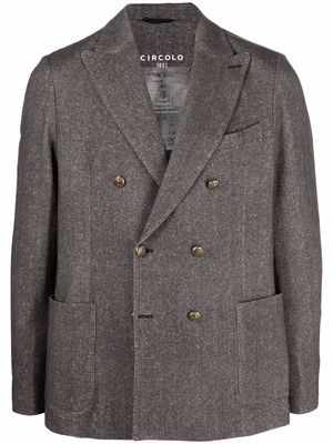 Circolo 1901 double-breasted tailored jacket - Grey