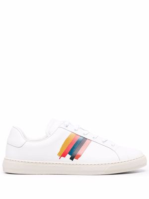 PAUL SMITH side-stripe low-top sneakers - White