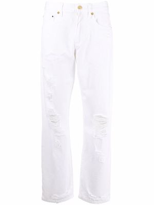 Michael Michael Kors mid-rise straight-leg jeans - White