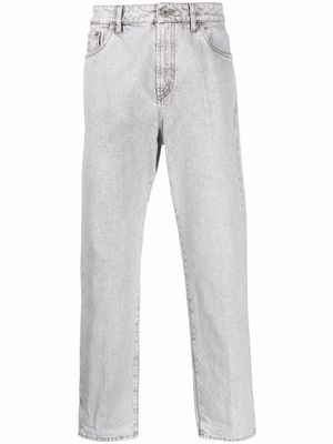 Brunello Cucinelli straight-leg denim jeans - Grey