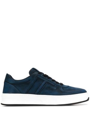 Tod's side T low-top sneakers - Blue