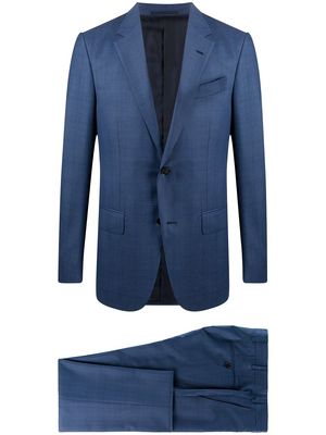Ermenegildo Zegna single-breasted wool suit - Blue