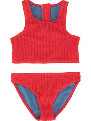 Duskii Girl Yara zip bikini set - Red