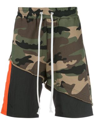 God's Masterful Children Terry shorts - Green