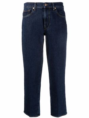 7 For All Mankind mid-rise straight jeans - Blue