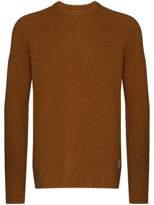 Carhartt WIP speckled-knit jumper - Brown
