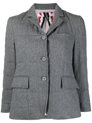 Thom Browne padded classic sport coat - Grey