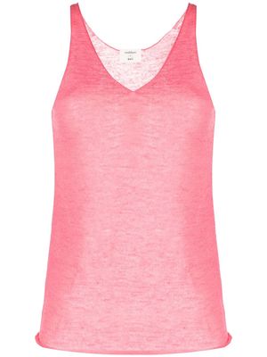 Onefifteen fine-knit vest - Pink