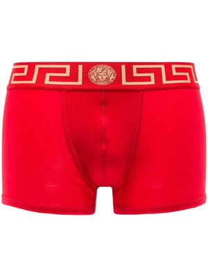 Versace Greca border boxer briefs - Red