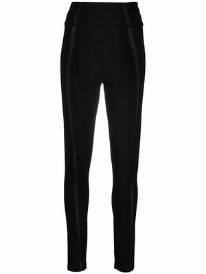 Philipp Plein high-waist logo leggings - Black