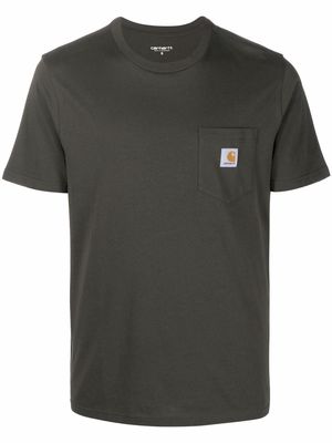 Carhartt WIP logo-patch cotton T-shirt - Green