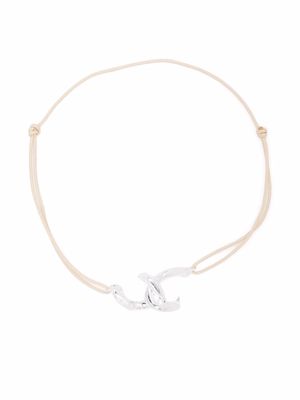 Annelise Michelson Déchainée cord bracelet - Silver