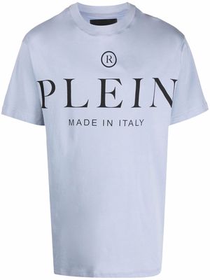 Philipp Plein logo-printed T-shirt - Blue