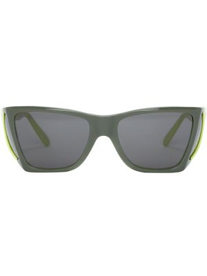 JW Anderson x Persol wide-frame sunglasses - Green