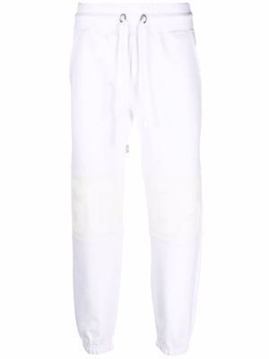 Gcds white panelled joggers
