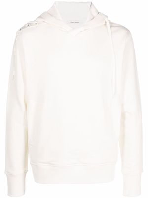 Craig Green lace-up detail hoodie - White