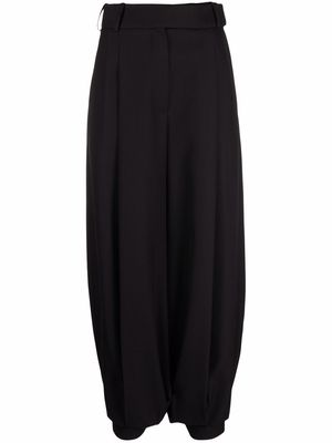 Alexandre Vauthier high-waisted wool trousers - Black