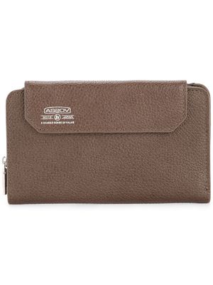 As2ov Shrink short wallet - Brown