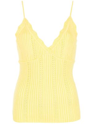 Olympiah Alfredo knitted top - Yellow
