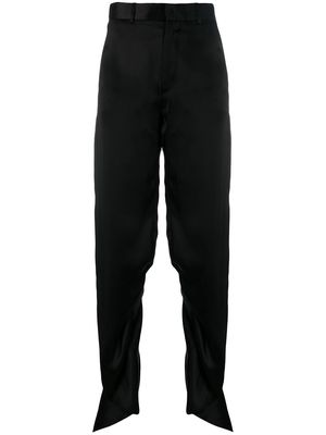 Y/Project ruffle style palazzo pants - Black