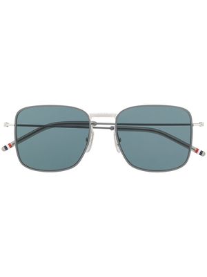 Thom Browne Eyewear square-frame sunglasses - Silver