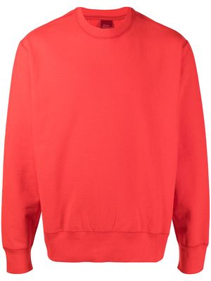 Suicoke long-sleeved cotton sweatshirt - Red
