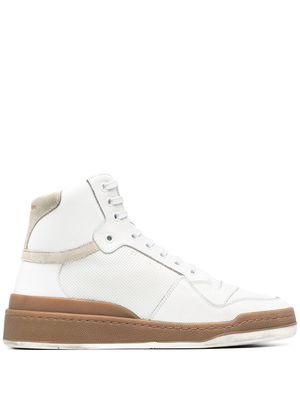 Saint Laurent SL24 high-top sneakers - White