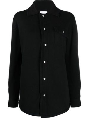 Barrie chest flap-pocket shirt - Black