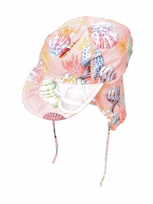 Molo graphic-print recycled polyester cap - Pink