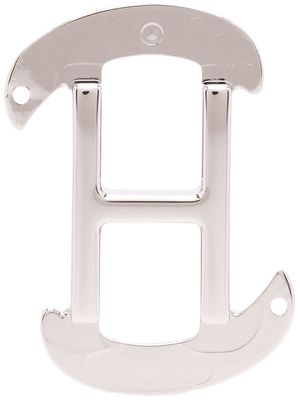 Salvatore Ferragamo H interchangeable belt buckle - Silver