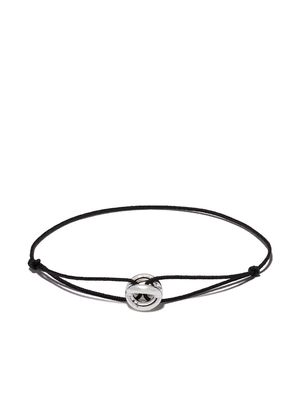 Le Gramme 3g maillon cord bracelet - Silver