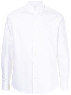 Dunhill long-sleeve cotton shirt - White