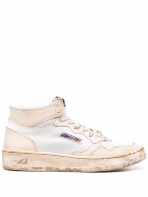 Autry Medalist mid-top sneakers - White