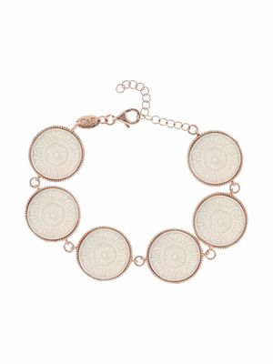 Cameo & Beyond Rosa disk bracelet - Pink