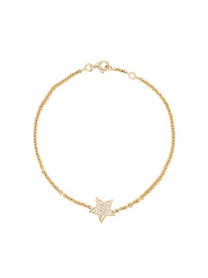ALINKA STASIA 18kt gold and diamond Star bracelet - Metallic