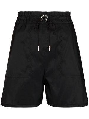 Alexander McQueen drawstring thigh-length shorts - Black