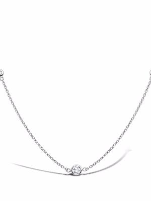 Pragnell 18kt white gold Sundance diamond pendant necklace - Silver