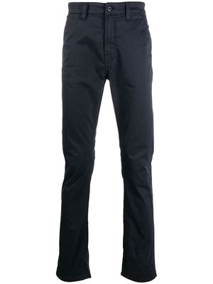 Nudie Jeans straight-leg chino trousers - Blue