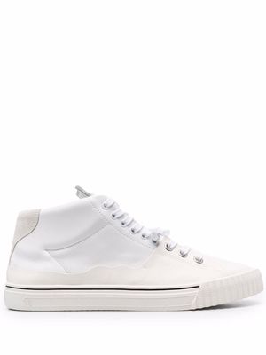 Maison Margiela high-top lace-up sneakers - White