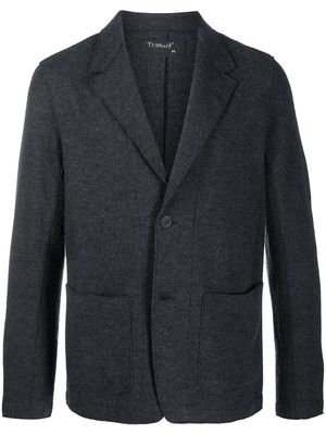 Transit single-breasted wool blazer - Grey