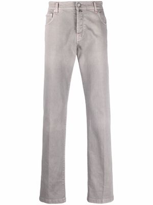 Kiton straight-leg jeans - Grey