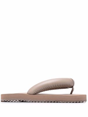 yume yume Suki slip-on sandals - Brown